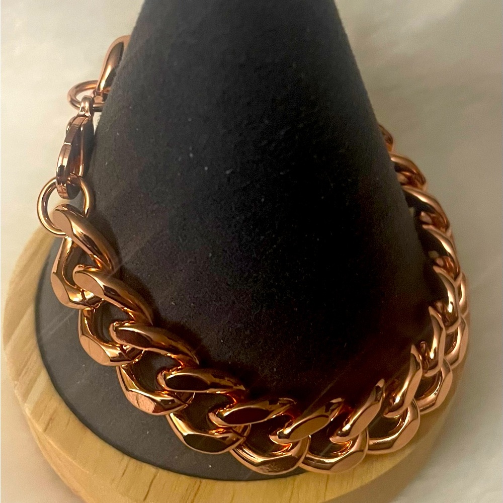 Rose Gold Curb Chain
